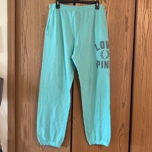 Women’s medium Pink slouchy sweatpants